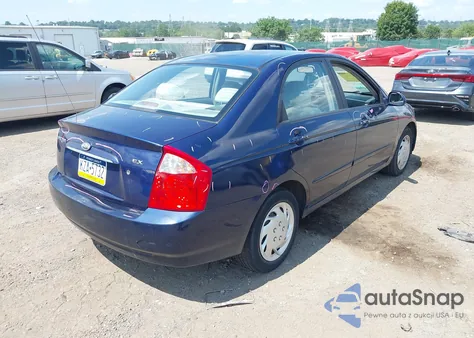 2006 Kia Spectra Ex/Lx/Sx из США, поврежденный, VIN KNAFE122165246385